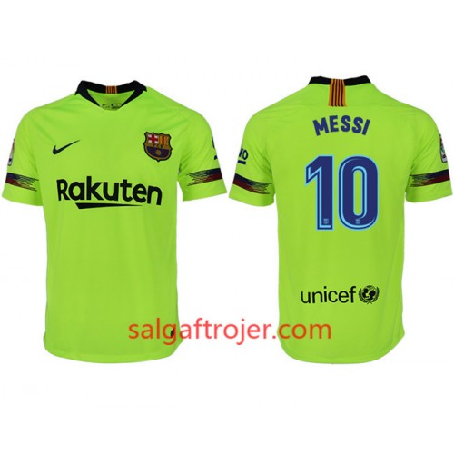 FC Barcelona Fodboldtrøjer MESSI 10 Udebanesæt 2018/19 Kort ærmer FC Barcelona Fodboldtrøjer MESSI 10 Udebanesæt 2018/19 Kort ærmer